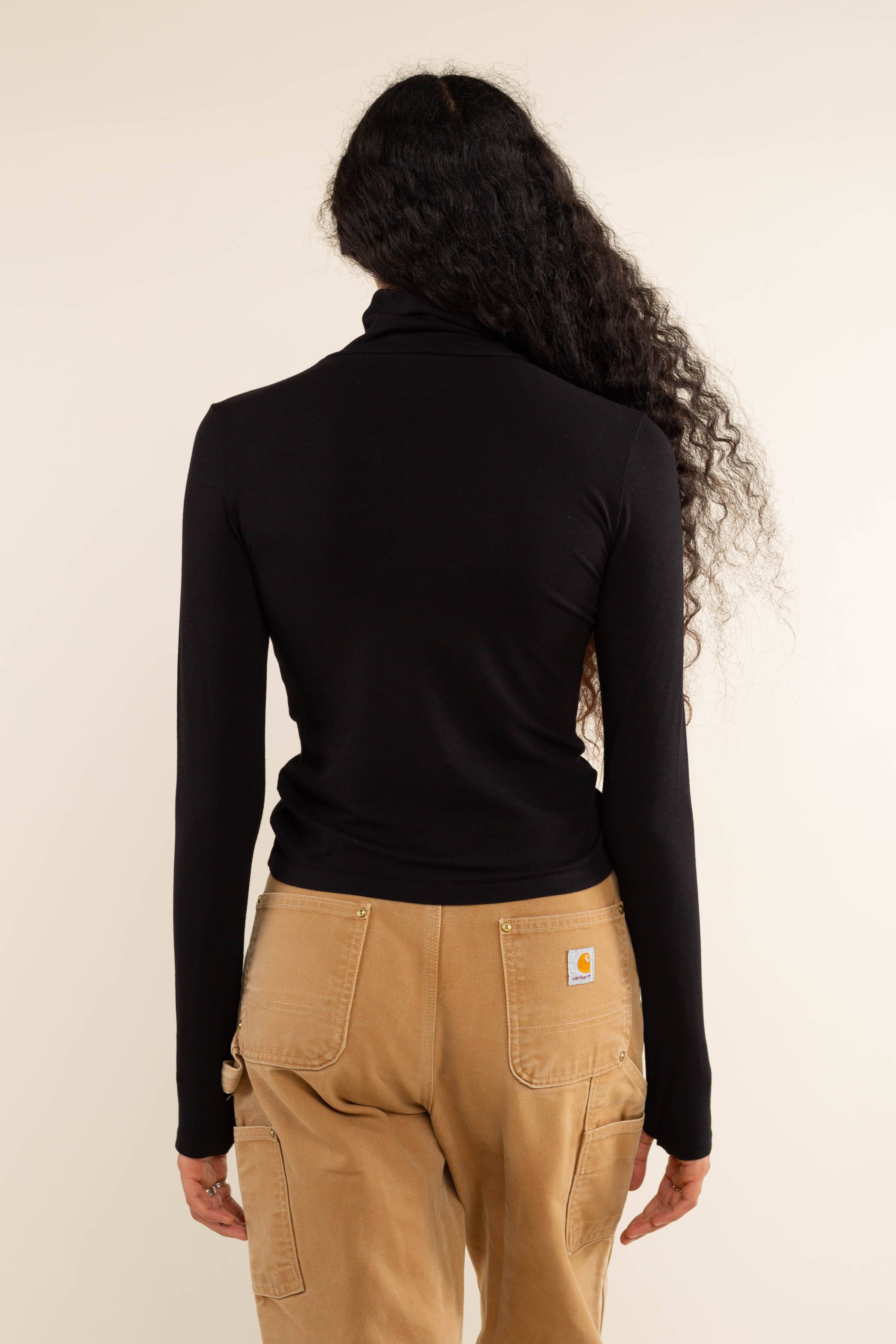 Crescent | Turtleneck Long Sleeve Top