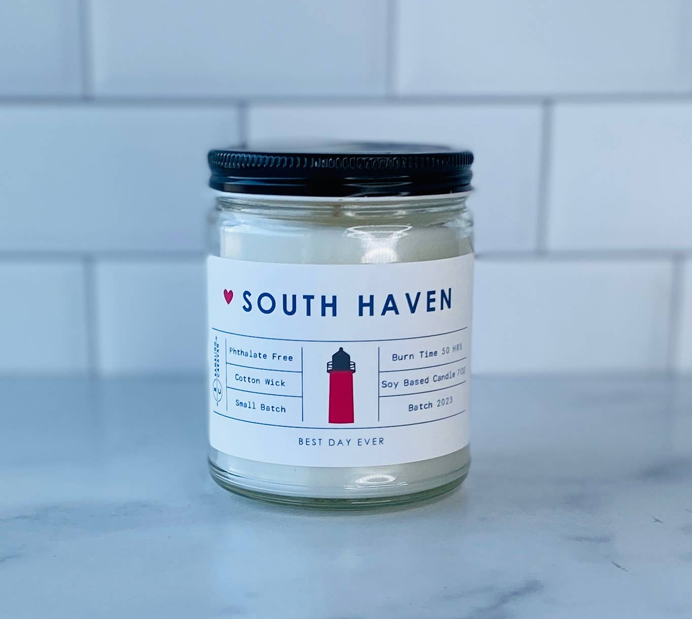 South Haven, MI Candle | Eucalyptus & Mint
