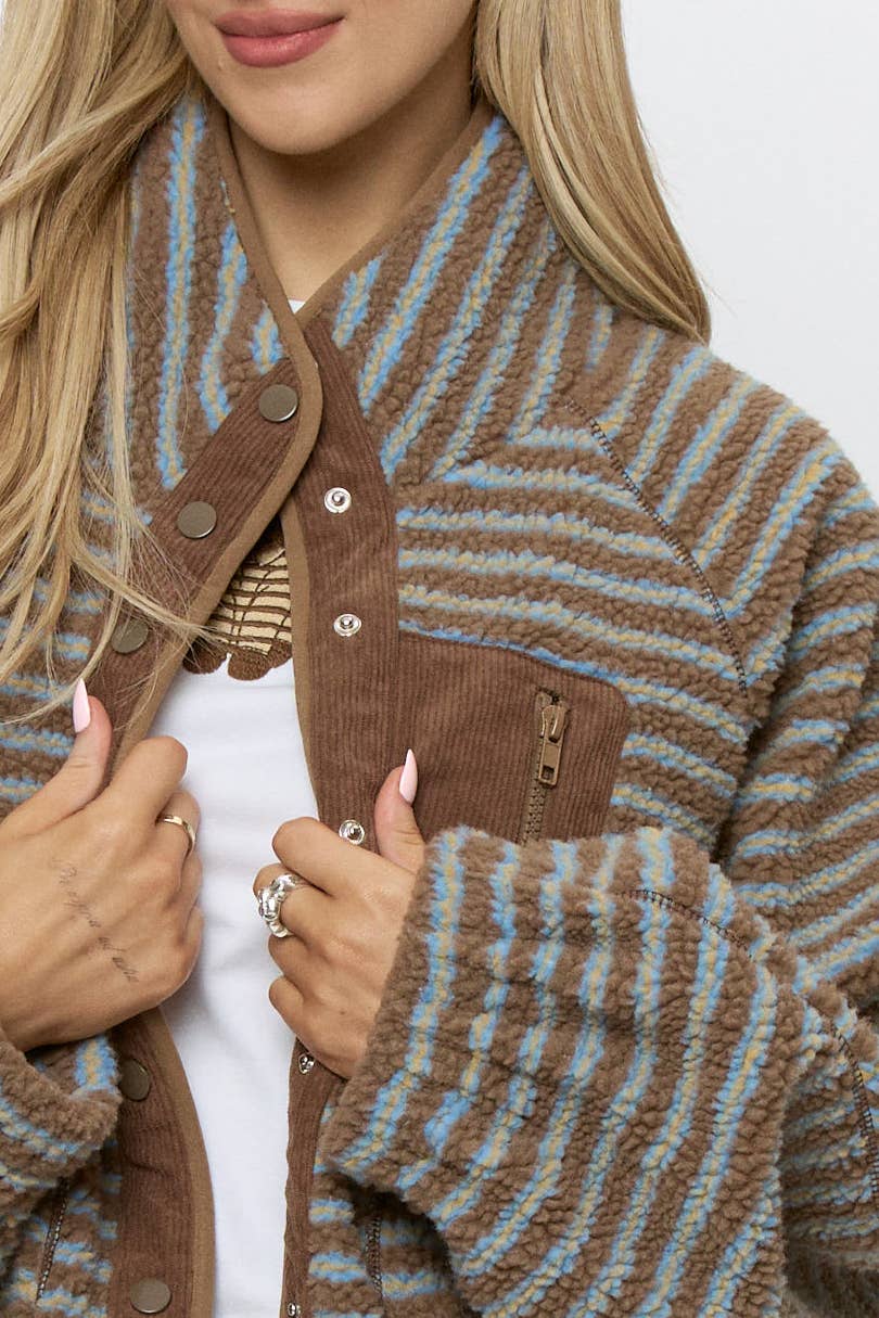 Maggie | Oversized Fleece Jacket