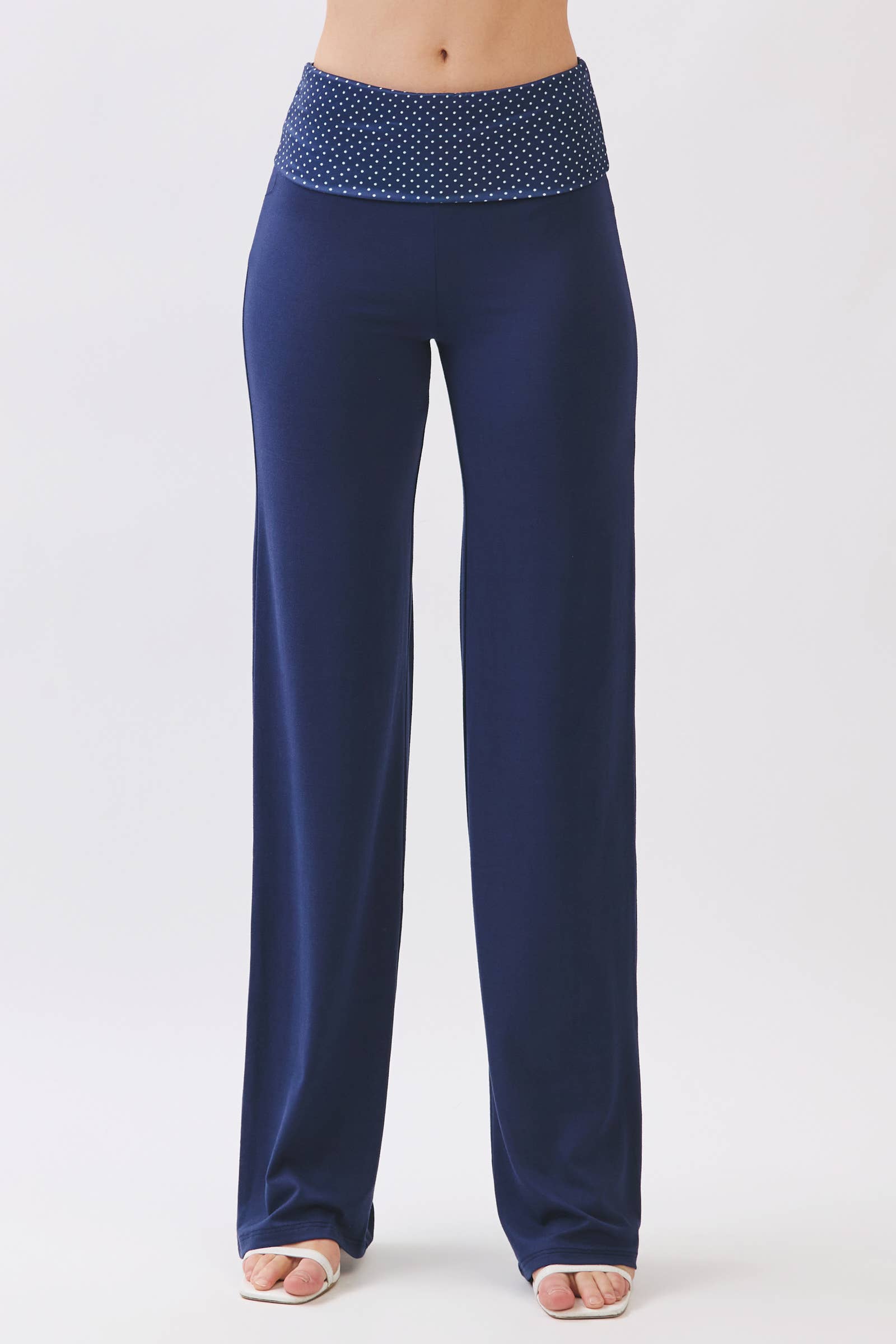 Piper | Straight Leg Foldover Louge Pants