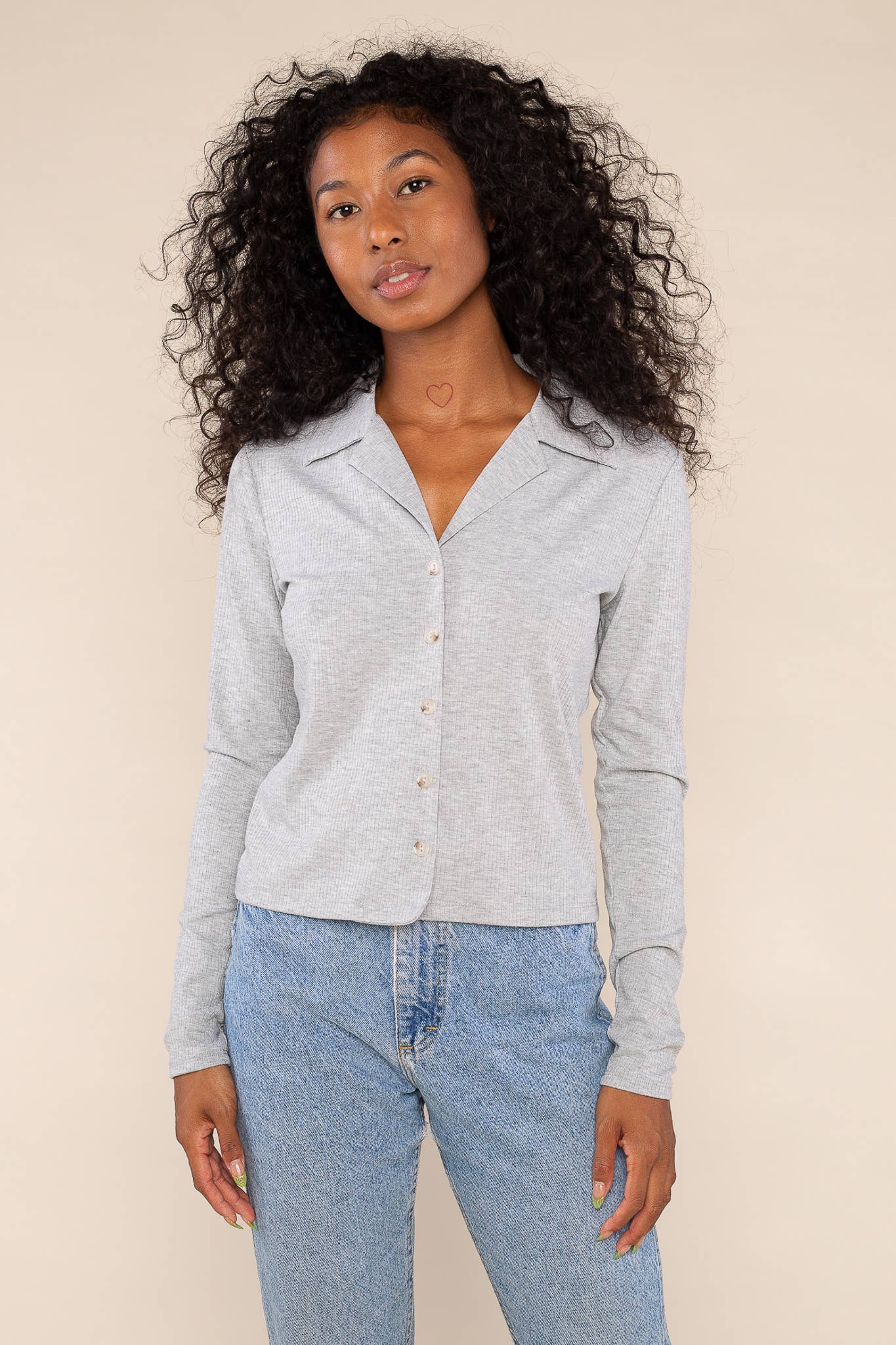 Khloe | Button Down Top