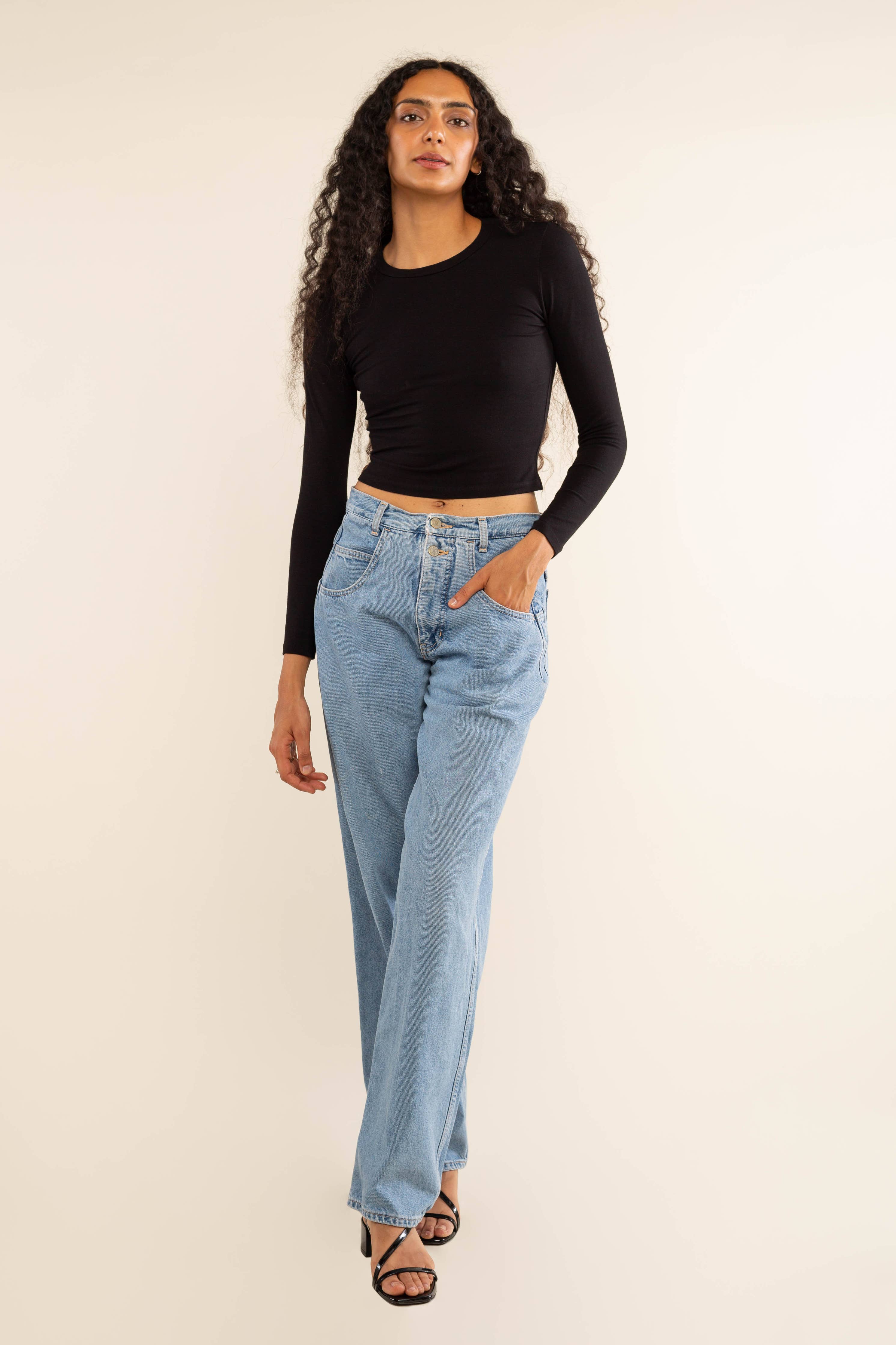 Arroyo | Crewneck Long Sleeve Top