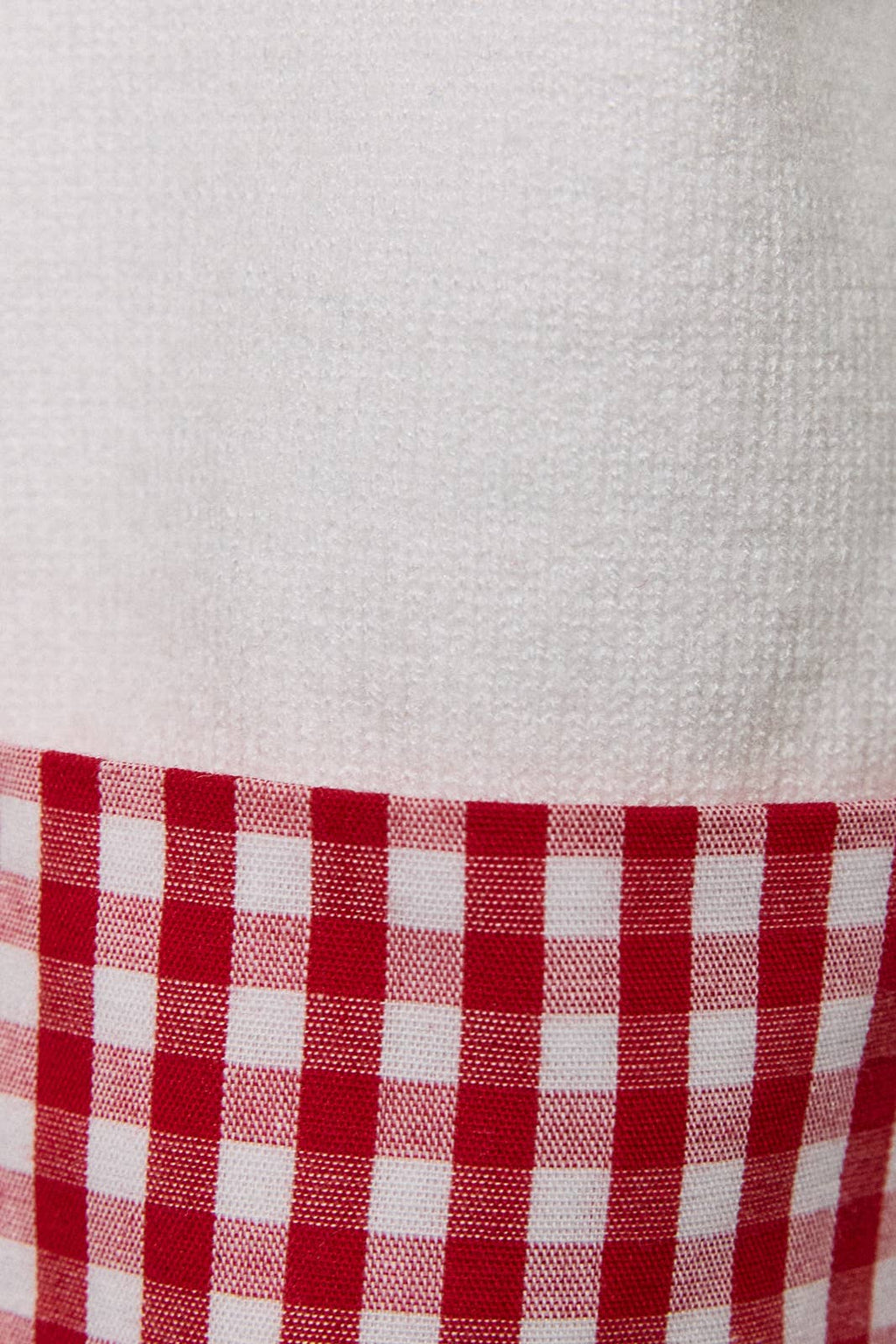 Campbell | Gingham Detail Knit Cardigan
