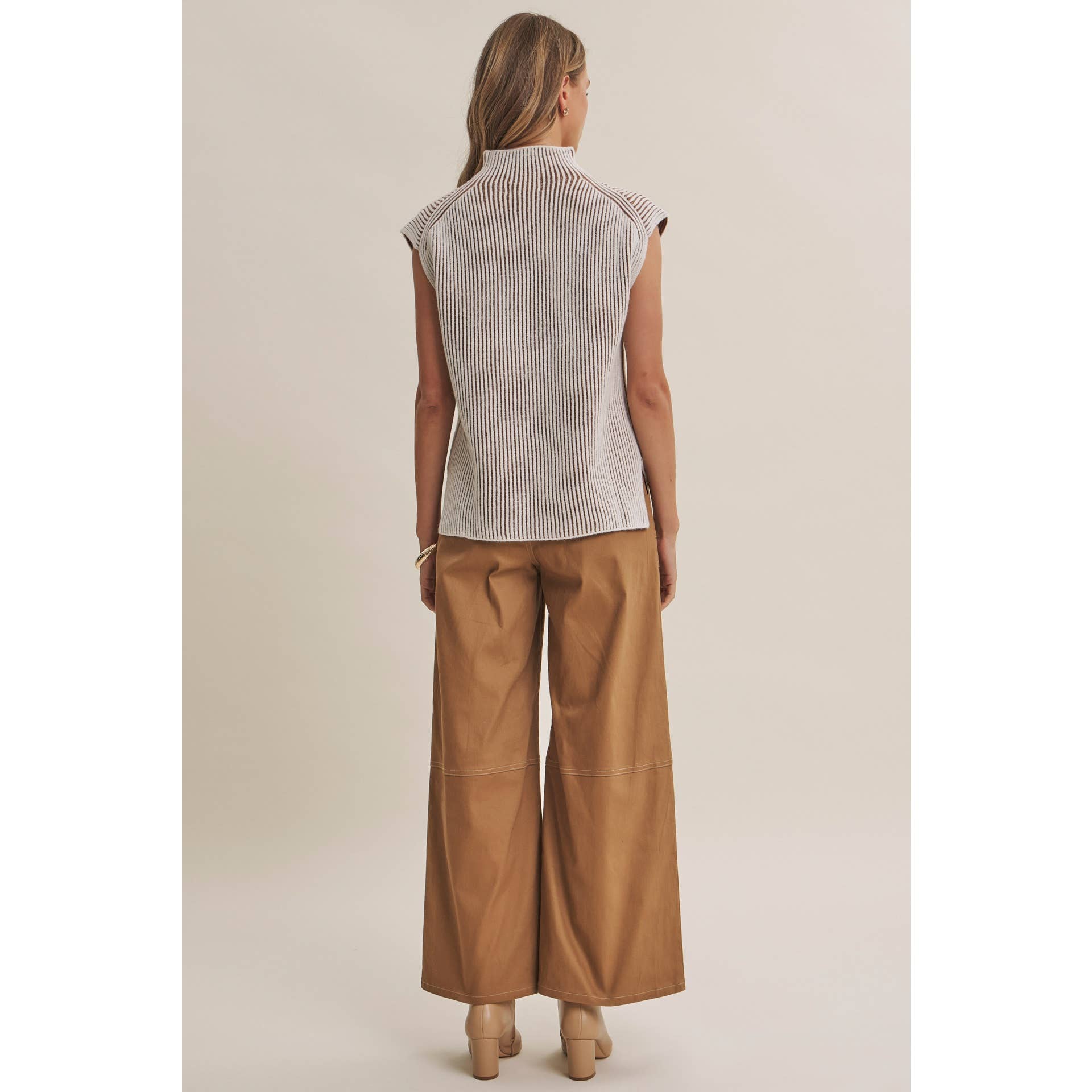 Desert Trail | Mock Neck Sweater Vest