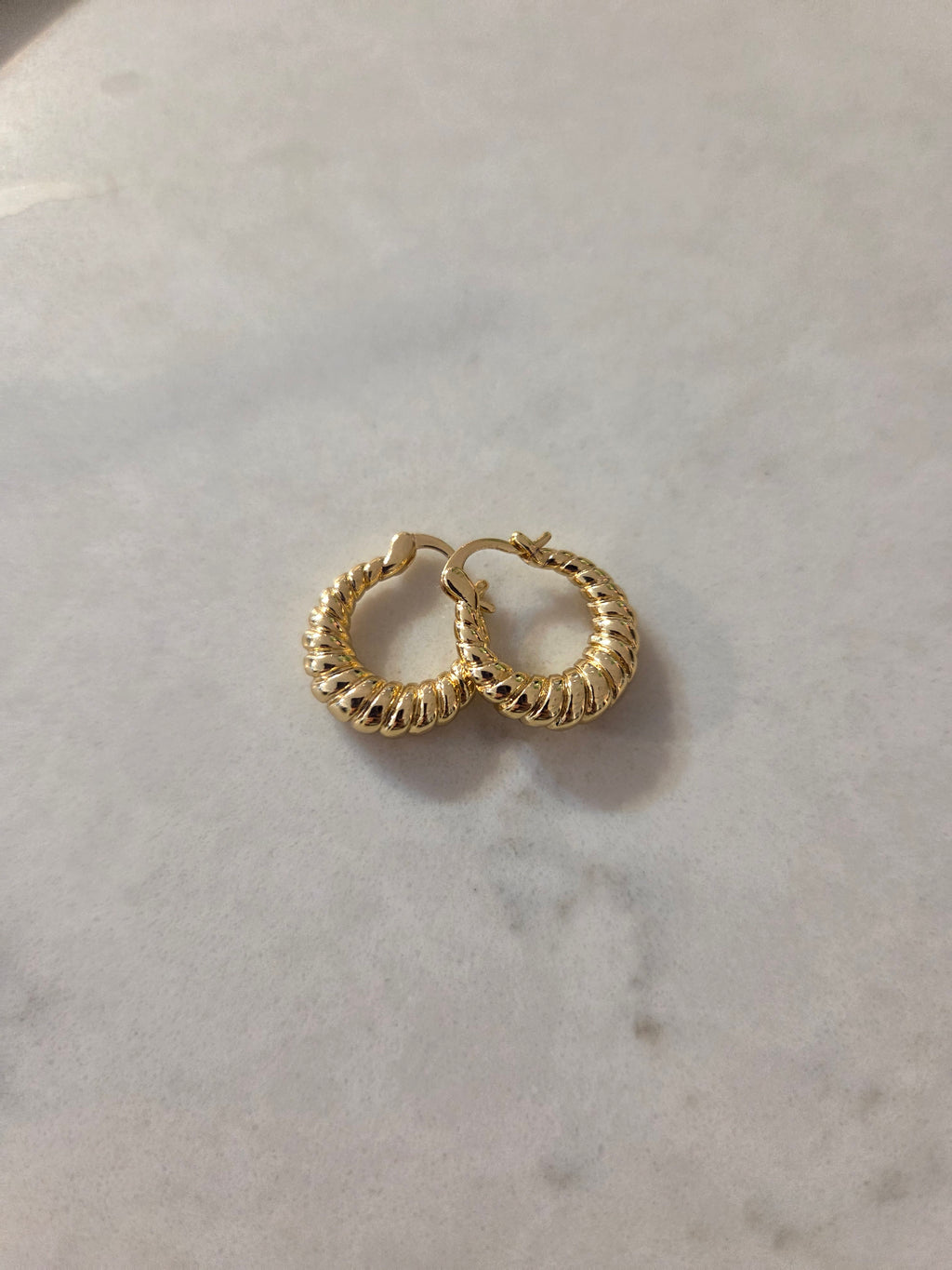 Gia | Croissant Style Hoops
